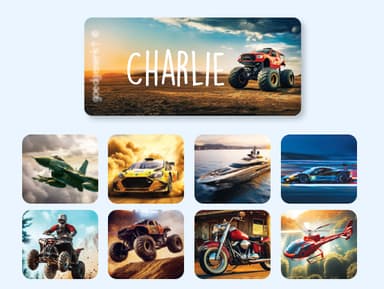 Adesivi per abbigliamento con sfondo reale