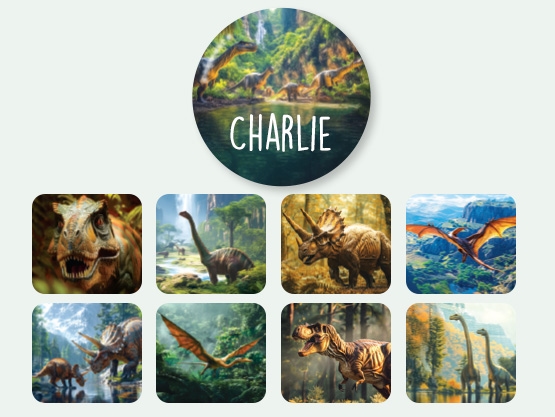 Etichette rotonde sfondo Reale