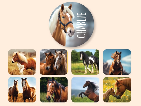 Etichette rotonde sfondo Reale