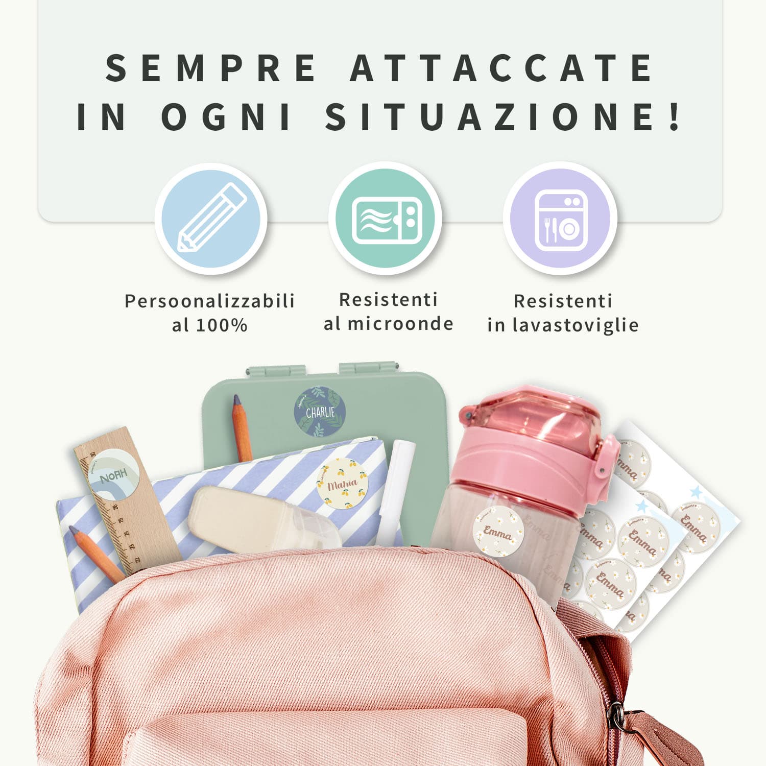 Etichette rotonde di Design