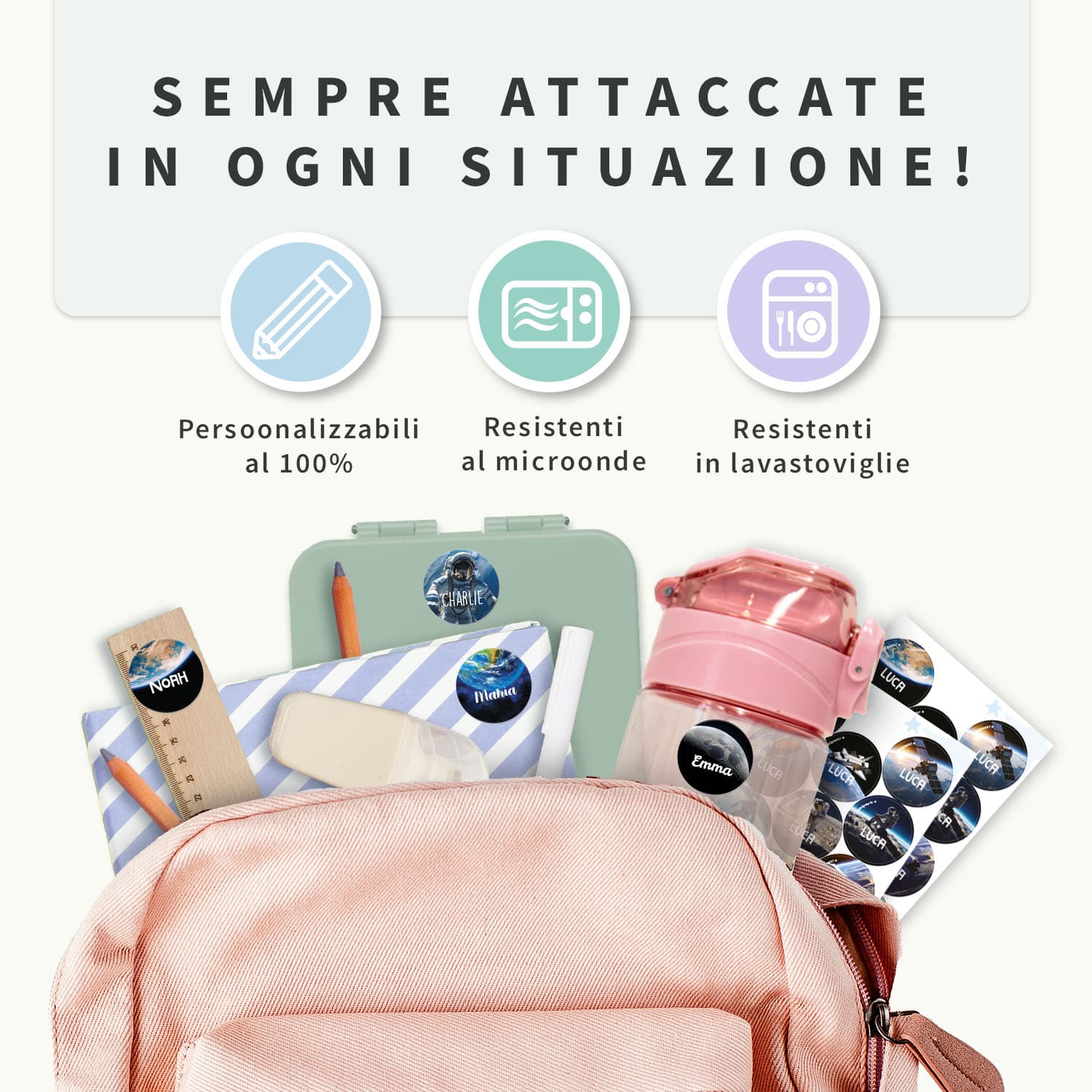 Etichette rotonde sfondo Reale