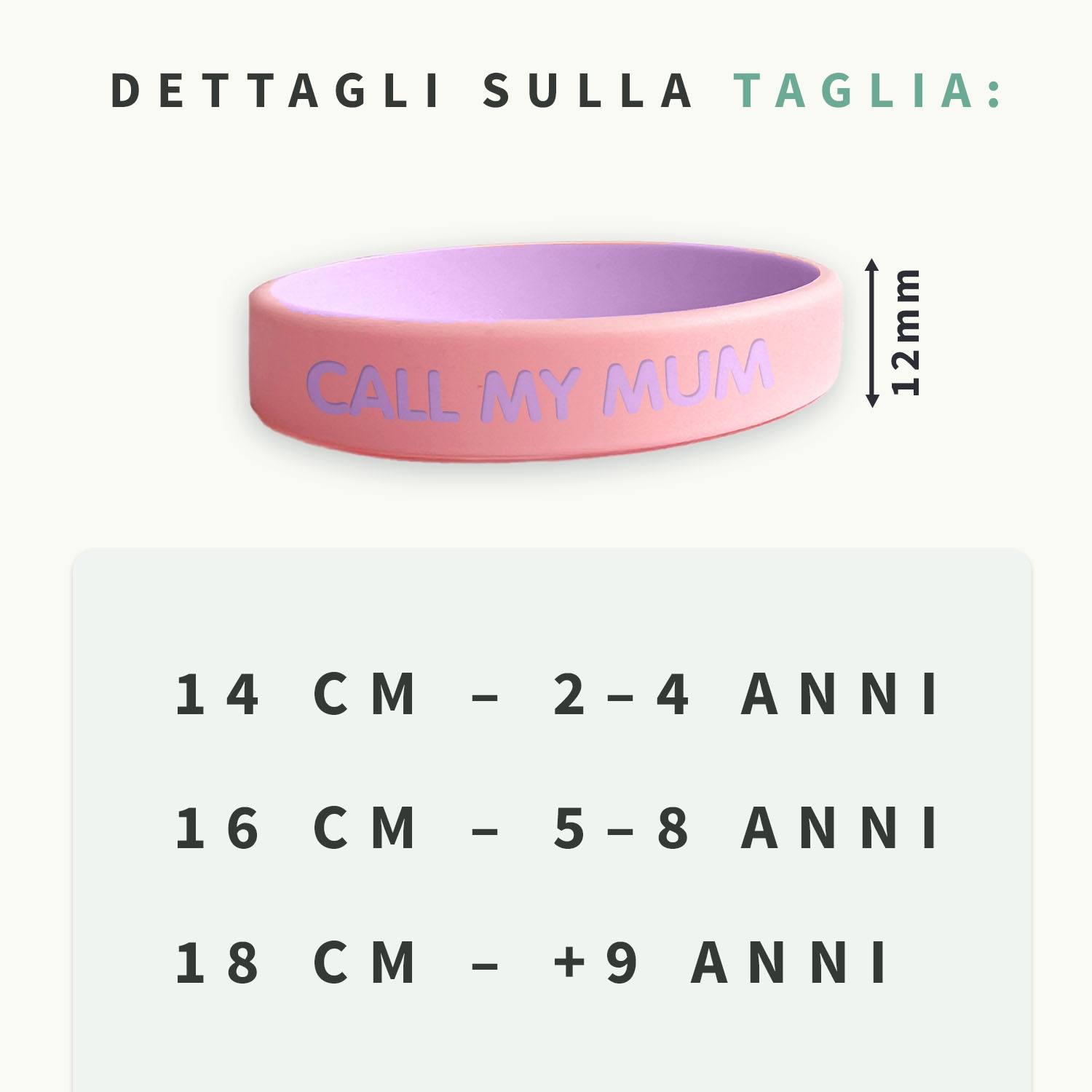 Braccialetto SOS – Bicolore