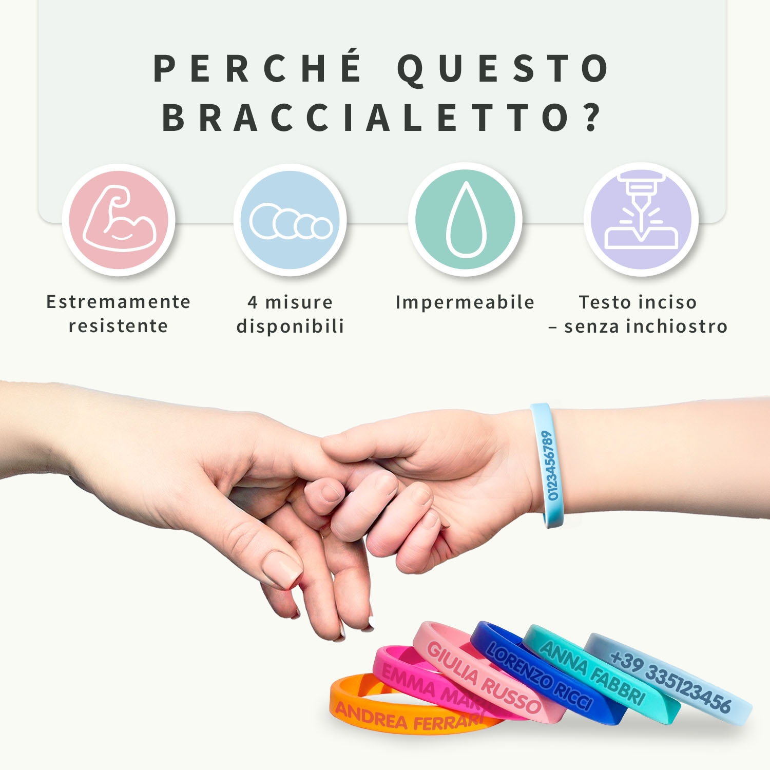 Braccialetto SOS Piccolo