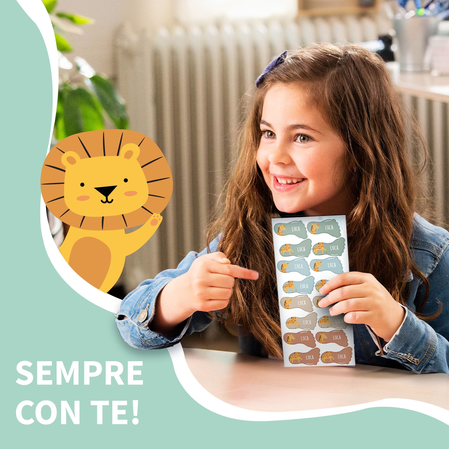 Etichette adesive per scarpe personalizzate