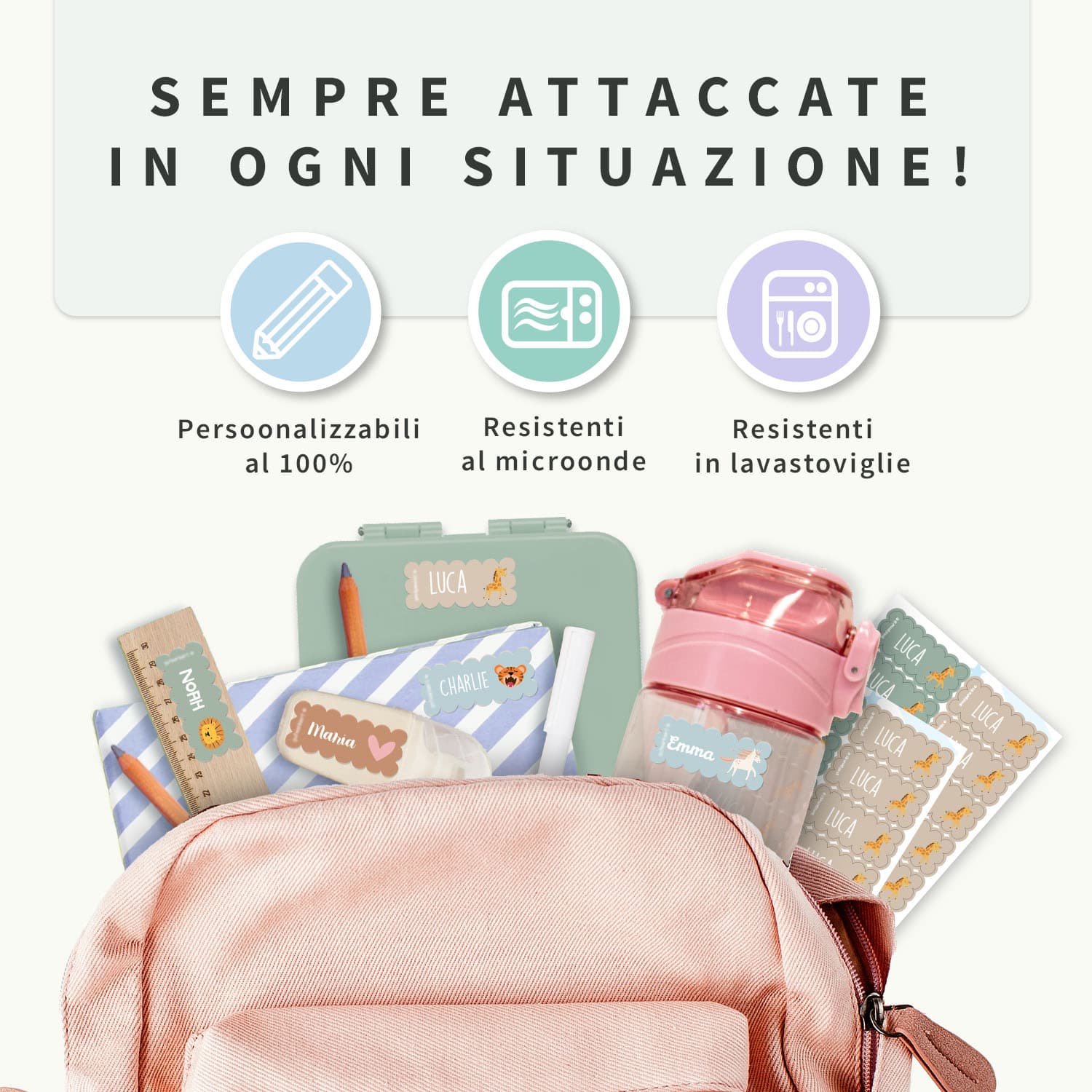 Etichette a tema ondulate