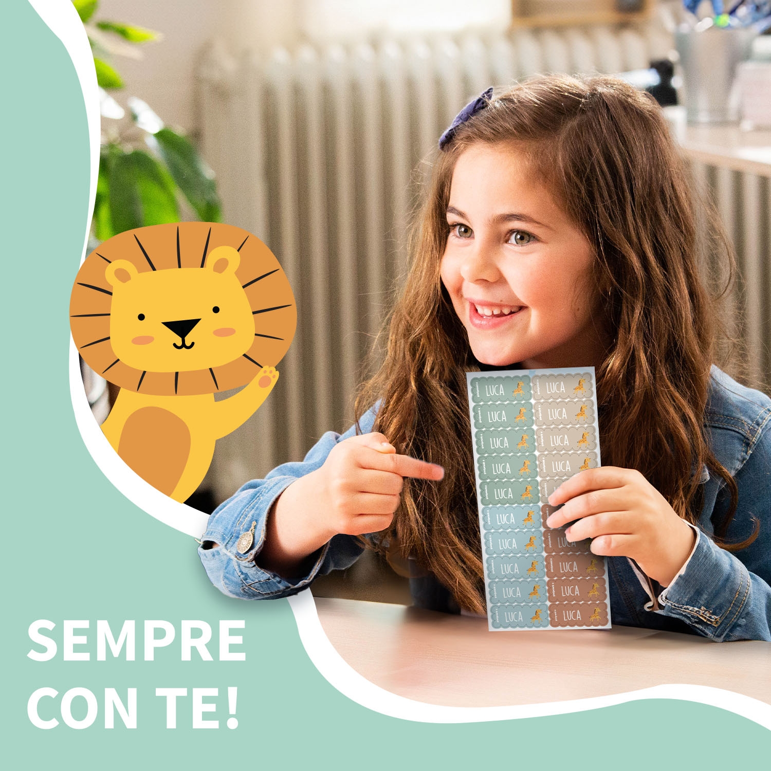 Etichette a tema ondulate