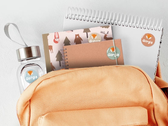 Etichette Rotonde a Tema