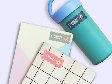 Etichette a tema ondulate